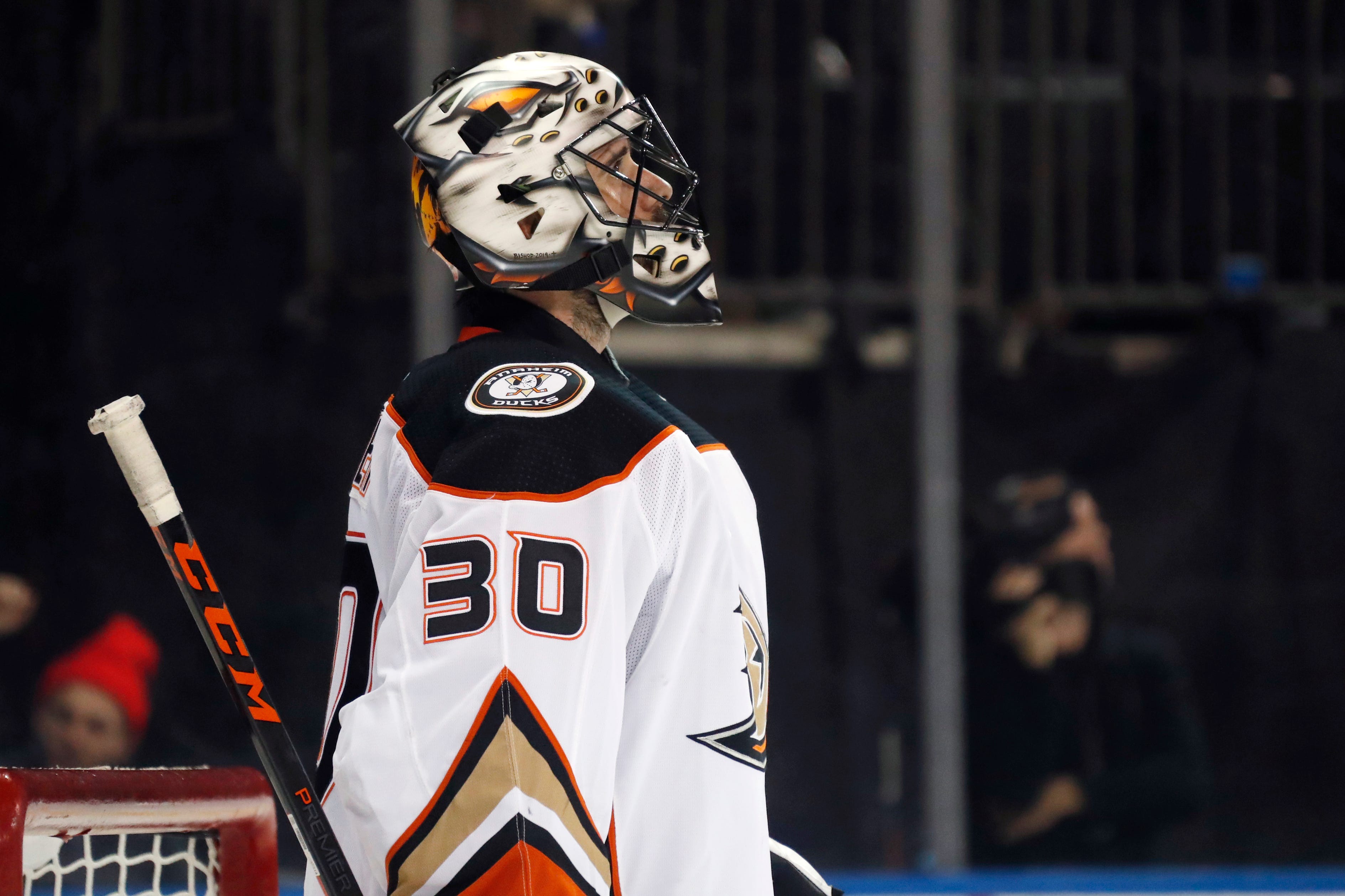 anaheim goalies